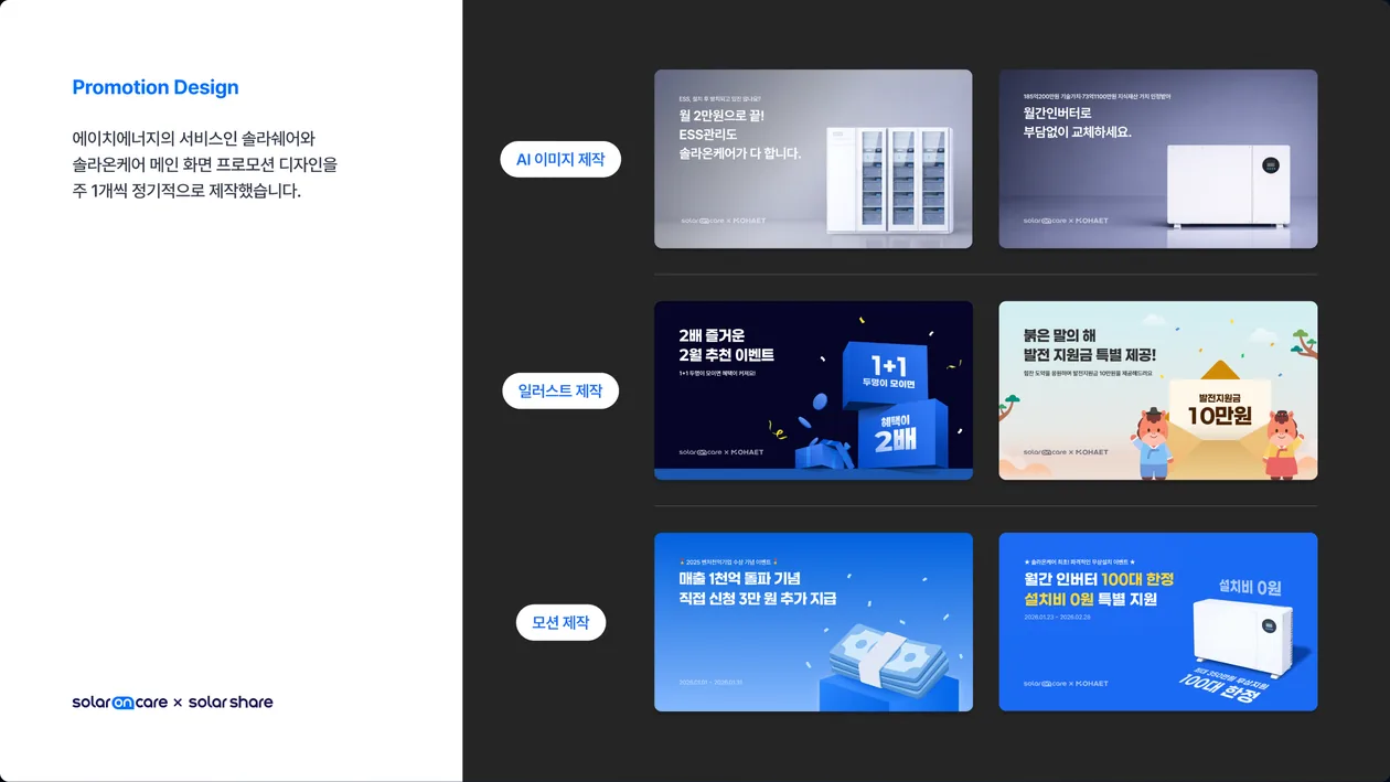 Promotion Design 상세 화면